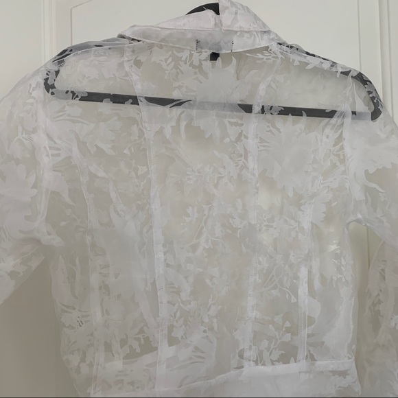 Floral Sheer Top - Picture 5 of 6